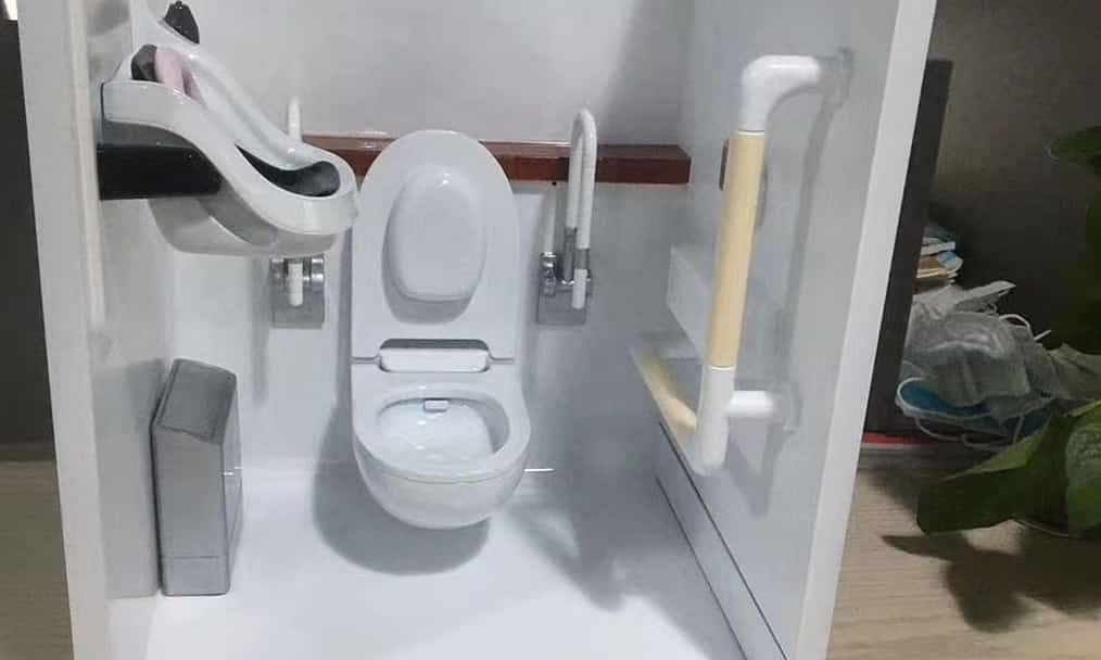 facfox3d's tweet image. A sanitary ware company has designed an overall solution of the restroom for elders. The scale model is 3D printed with SLA ABS-like Resin.
Full story: buff.ly/2WJzHTu
#design #3dprinting #conceptualmodel #restroom #facfox3d #3Dprinted #toliet #scalemodel #dollhouse