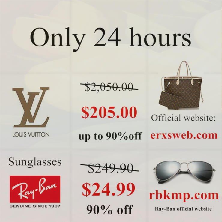 Jenzilla80's tweet photo. Dear friends LV bags and ray ban sunglasses are on sale today
@RachelP48852110 @TiaMolinar @BleuBeaute @Mya_0002 @L_Beauty13 @HealthbeautyR @infohornnatural @glowyou30 @strengthofshe @frock_yes https://t.co/GJt7D759L0