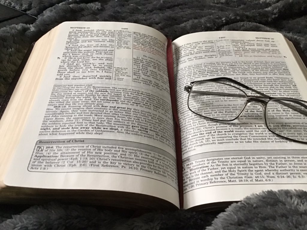 In strange times, <a href="/5AMoores/">Anna Moore</a> helps keep me spiritually occupied...some time for reading and reflection ahead of a video sermon