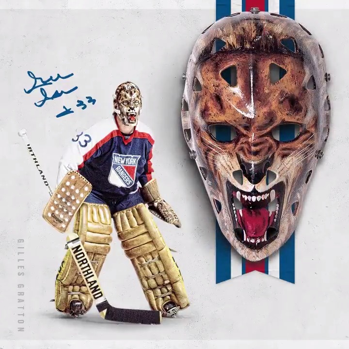 This is artistry. The evolution of goalie masks from basic utility to