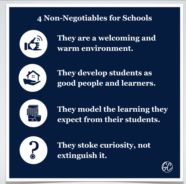gcouros's tweet photo. 4 Non-Negotiables for Schools #Podcast https://t.co/ocAAwuPmcd https://t.co/xgQN0zlFuc