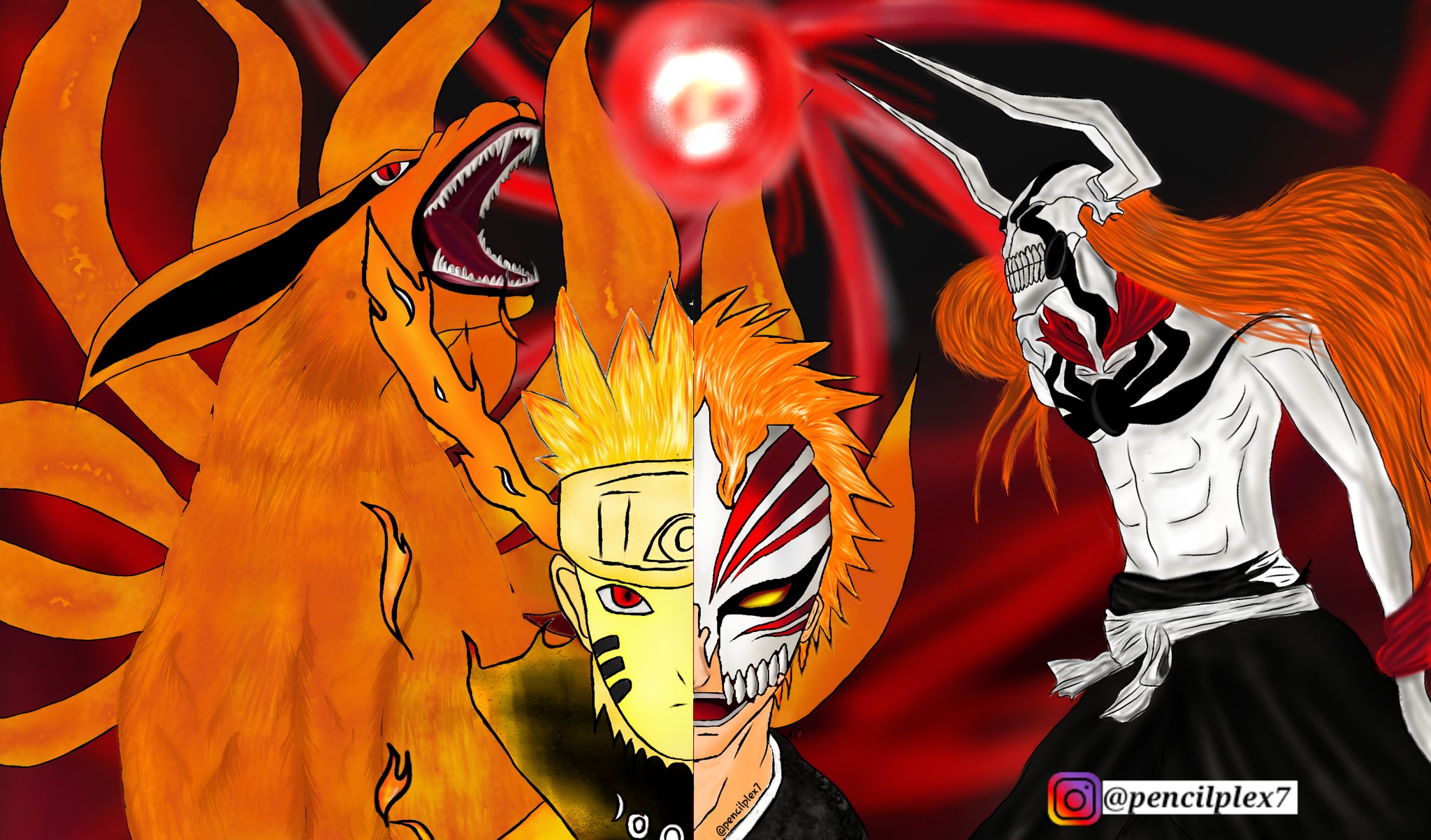 ICHIGO VS WHITE ICHIGO!!