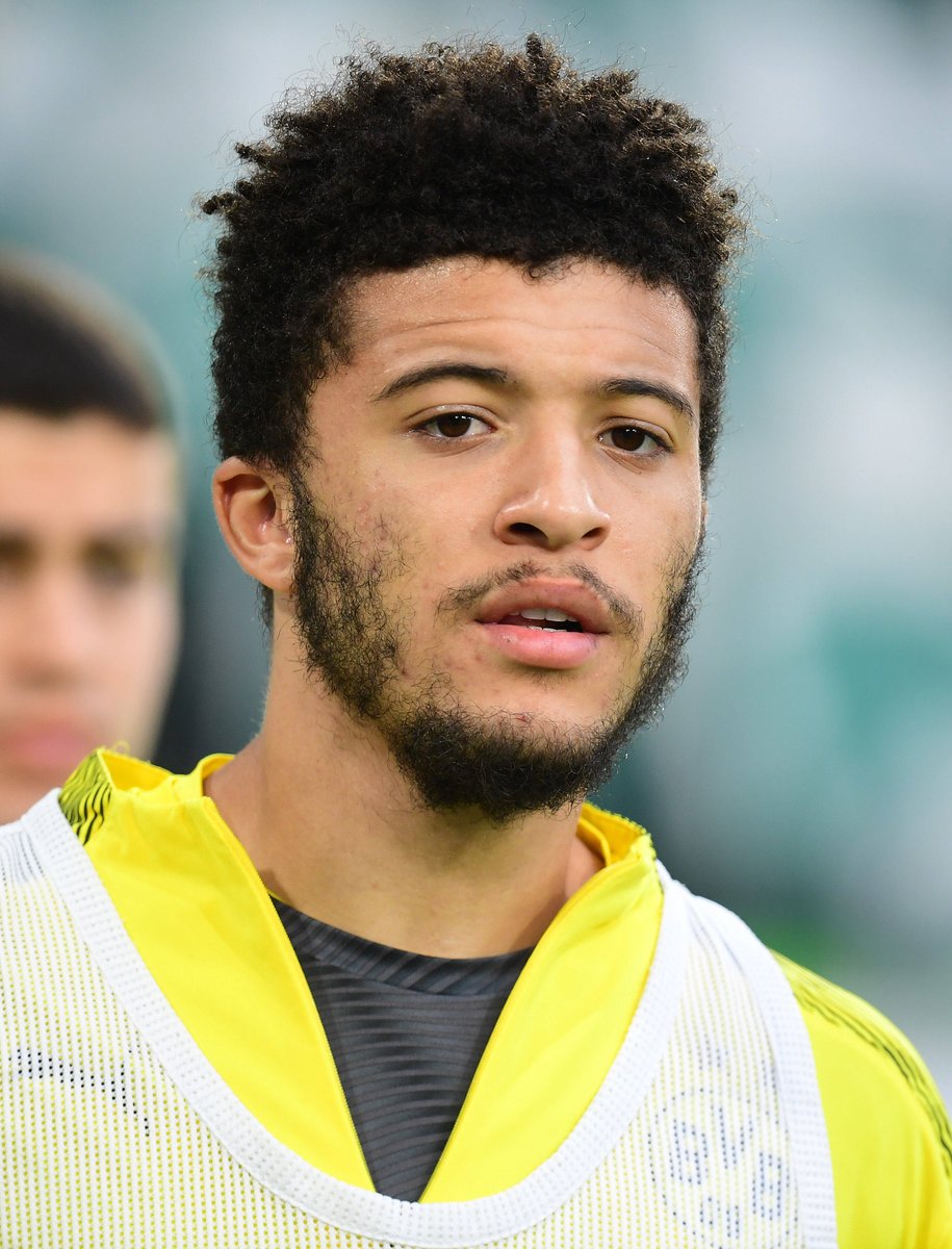 Jadon Sancho's lockdown look.