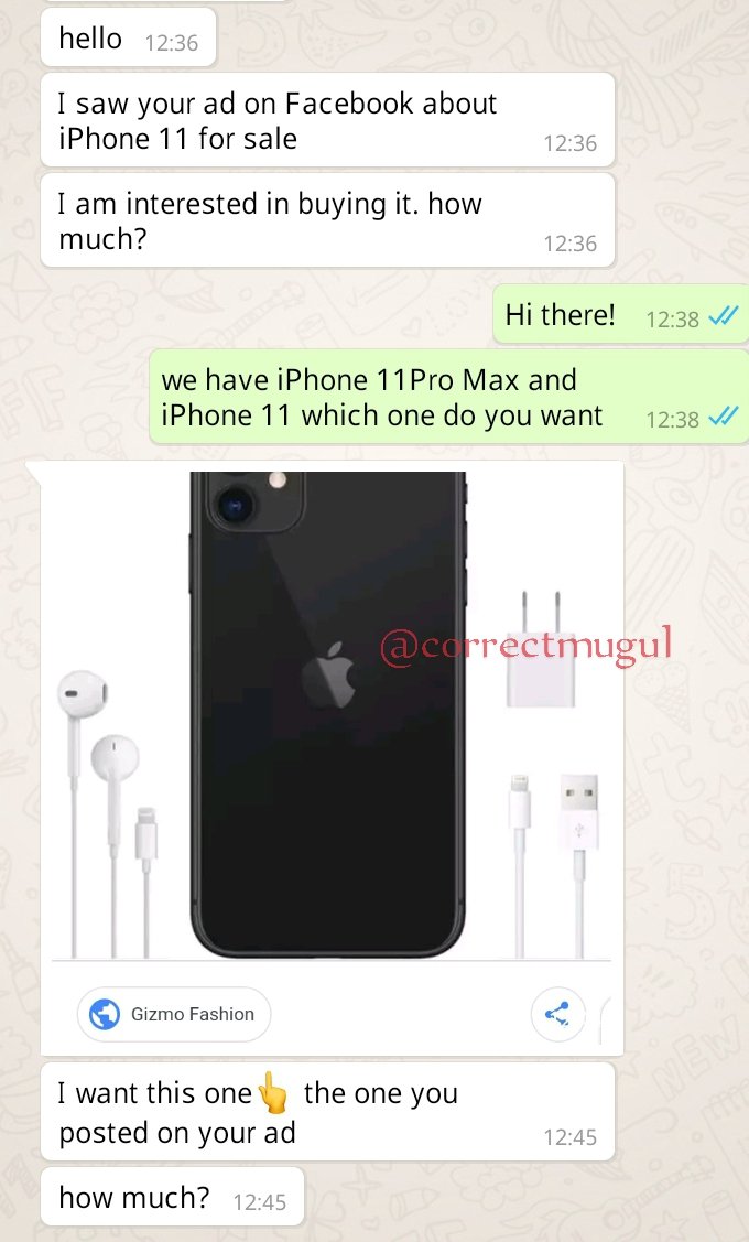 UKEJEOKO's tweet photo. Read this hilarious conversation between a phone seller and his client 😂😂 https://t.co/8P08ork9Bv