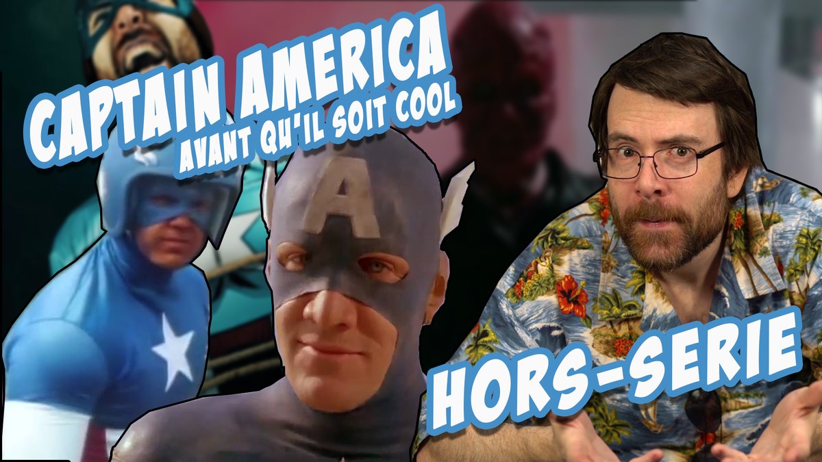 Frederic_Molas's tweet photo. Bon, vous connaissez tous Captain America. Mais est ce que vous le connaissiez avant qu'il soit cool ? 

Nouvel Hors-série du grenier consacrés aux films Captain America avant l'ère de Marvel ! 

Joueur du Grenier - CAPTAIN AMERICA avant qu'il soit cool https://t.co/XYkbiqC8tA https://t.co/d3Kvf8eG53