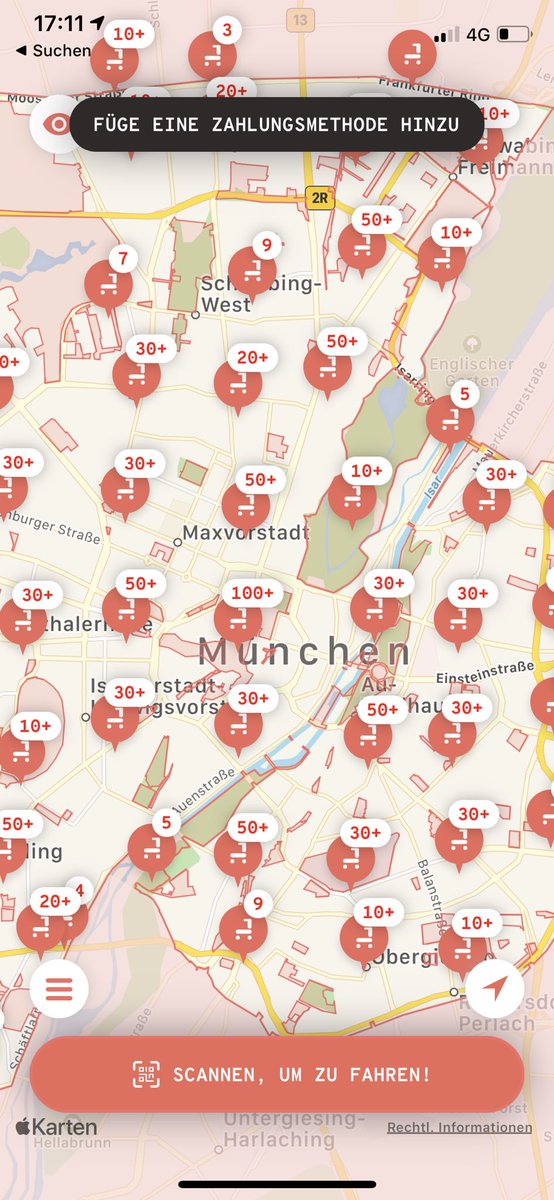 allRide_sharing's tweet photo. Hey Ho. Hundreds of voi-eScooters are back on the road in Munich!
In two weeks @voitechnology , other #plevs and bikers are celebrating the first #PopUpBikeLane in Munich. #GreenMobilityLane https://t.co/sd1VUQJRV6