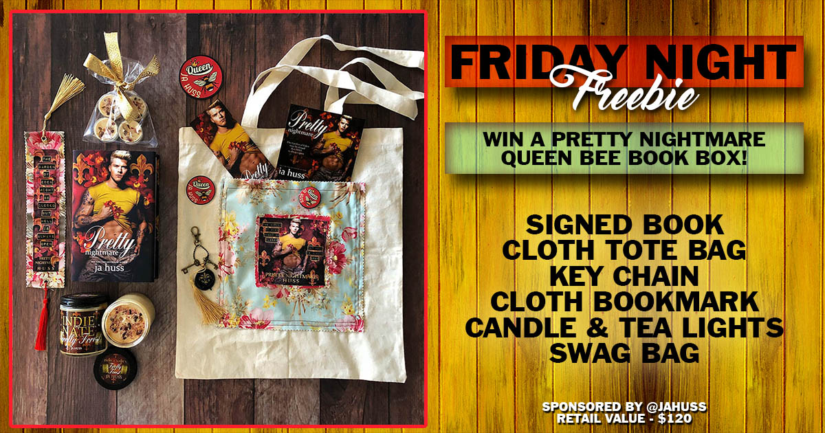 JAHuss's tweet photo. ❤️🔥❤️The Friday Night Freebie (is late) but now LIVE! haha 😅 HUGE PRIZE THIS WEEK! Queen Bee Book Box up for grabs! ENTER HERE: https://t.co/neFEKEpRZa https://t.co/aucrwuMABW