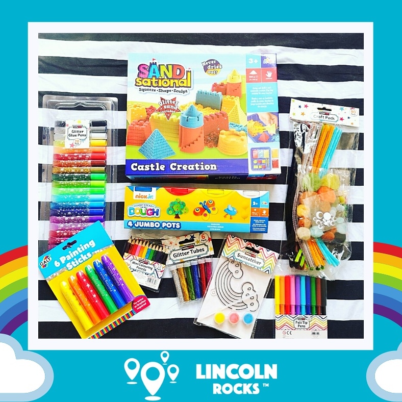 🌈 GIVEAWAY 🌈
To mark reaching the end of another half term, we are giving away one lucky #WINNER a kids art and craft box full of goodies! 
Head over to facebook.com/LincolnRocksUK to enter. 
Closing Date: Friday 29th May 2020, 9pm. 
#competition #giveaway #lincolnparents