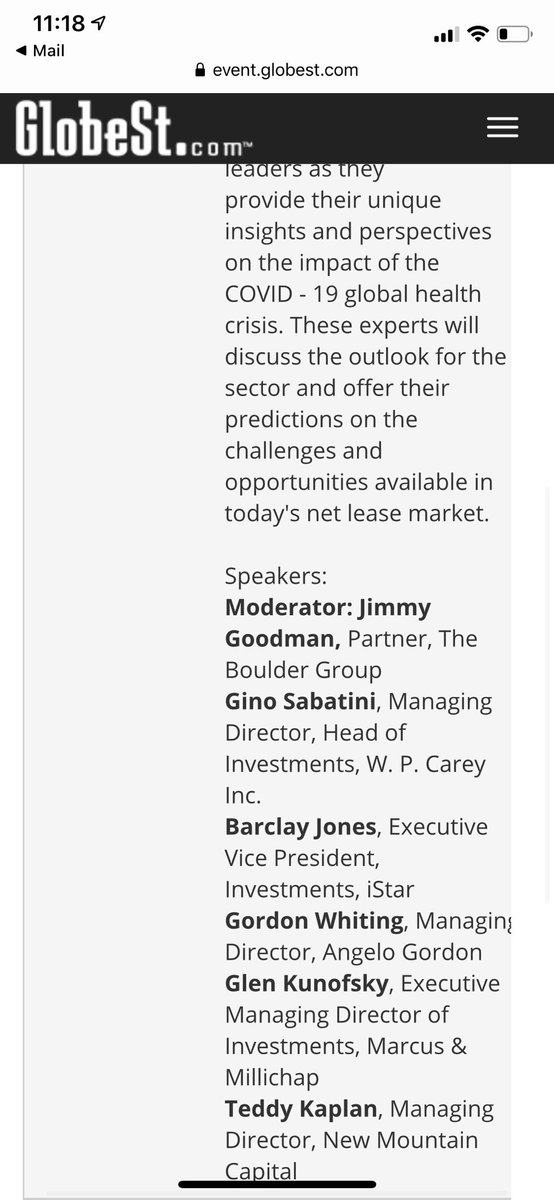 FireballDeena's tweet photo. Oh look, a pre-conference #manel , as a preview for their Fall manel. Shame on @GlobeStcom @WPCarey @iStarUSAGroup @MMREIS @TheBoulderGroup 😡Have ANY of you heard of @CREWNewYork @CREW_Network  or @GenderAvenger ? #whotalks #cre https://t.co/AF7iL3iHHi