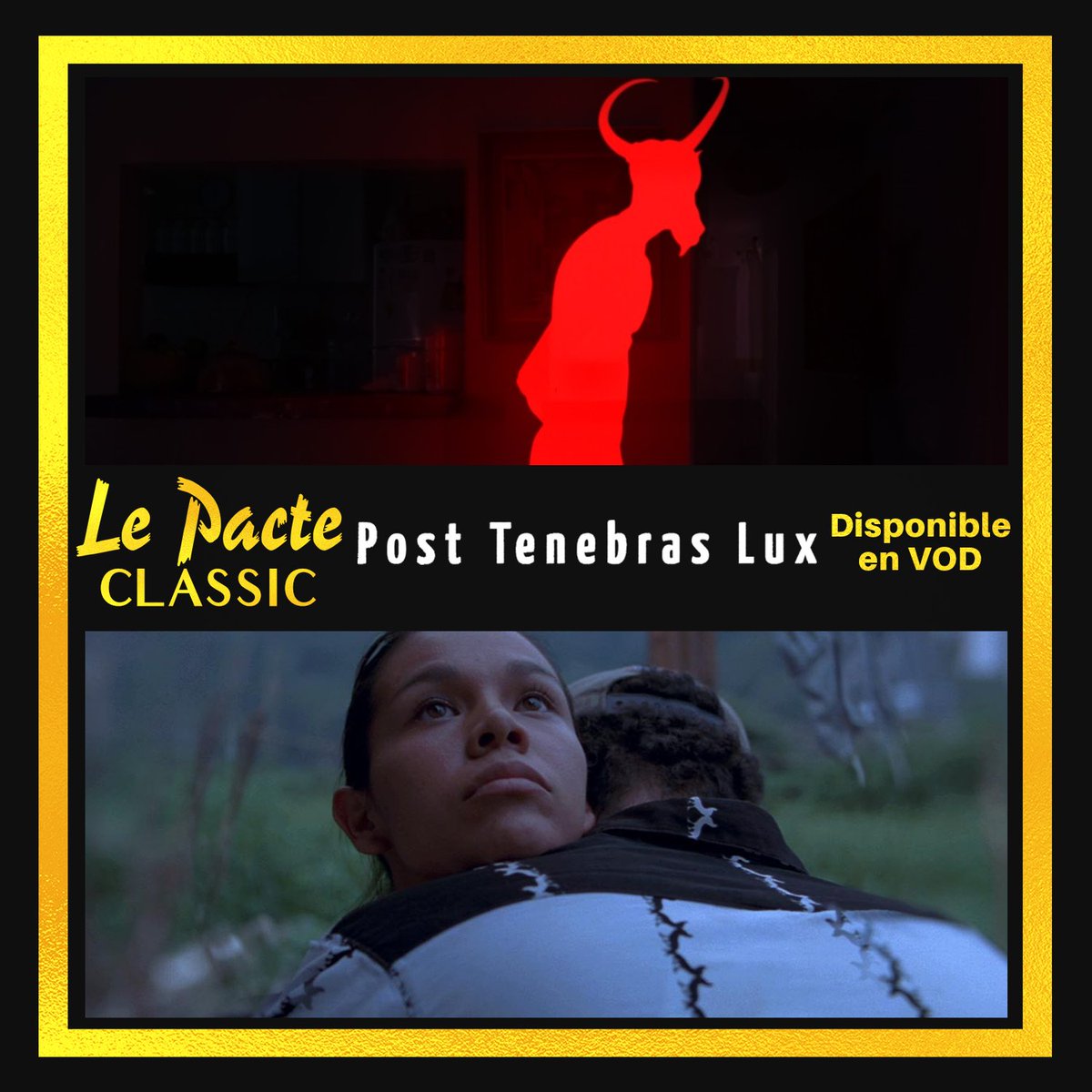 JOUR 69.Vous avez la tête sur les épaules ? Allez on vous conseille  #PostTenebrasLux de Carlos Reygadas.Ce film virtuose à en perdre à la tête avait reçu le prix de la mise en scène au  @Festival_Cannes !  #LePacteClassicDisponible en VOD   https://bit.ly/LP_PostTenebrasLux