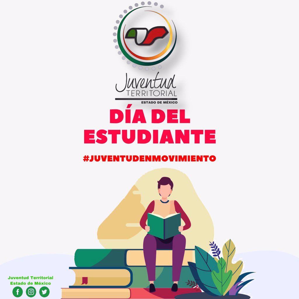 JTEdomex's tweet photo. Con esfuerzo y  dedicación podrás lograr todos tus sueños.
Feliz "Día del Estudiante”👨‍🎓👩‍🎓 
#JuventudEnMovimiento 
#QuédateEnCasa @AlejandraDMV @Idania_GarciaS @davidsanchezi https://t.co/Y5fW7zFeis