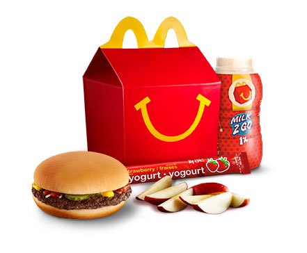 molly : simple gal, gets the cheeseburger happy meal w/ apples. always opens the toy first too
