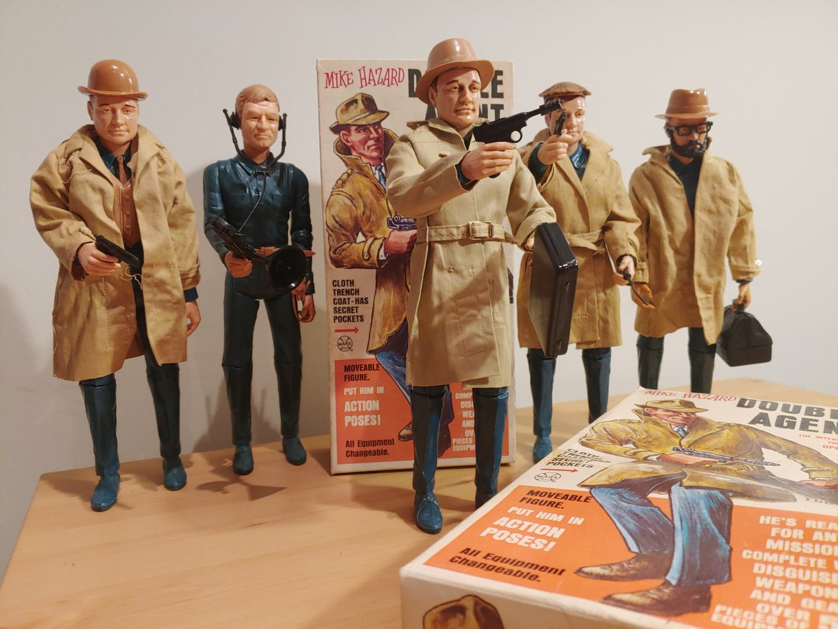 Of course, I have a bit of a soft spot for Mr. Hazard.  #marxtoys never made anything cooler than Mike (well, except for the Space Patrol/Tom Corbett/Rex Mars line, but that's another thread.)