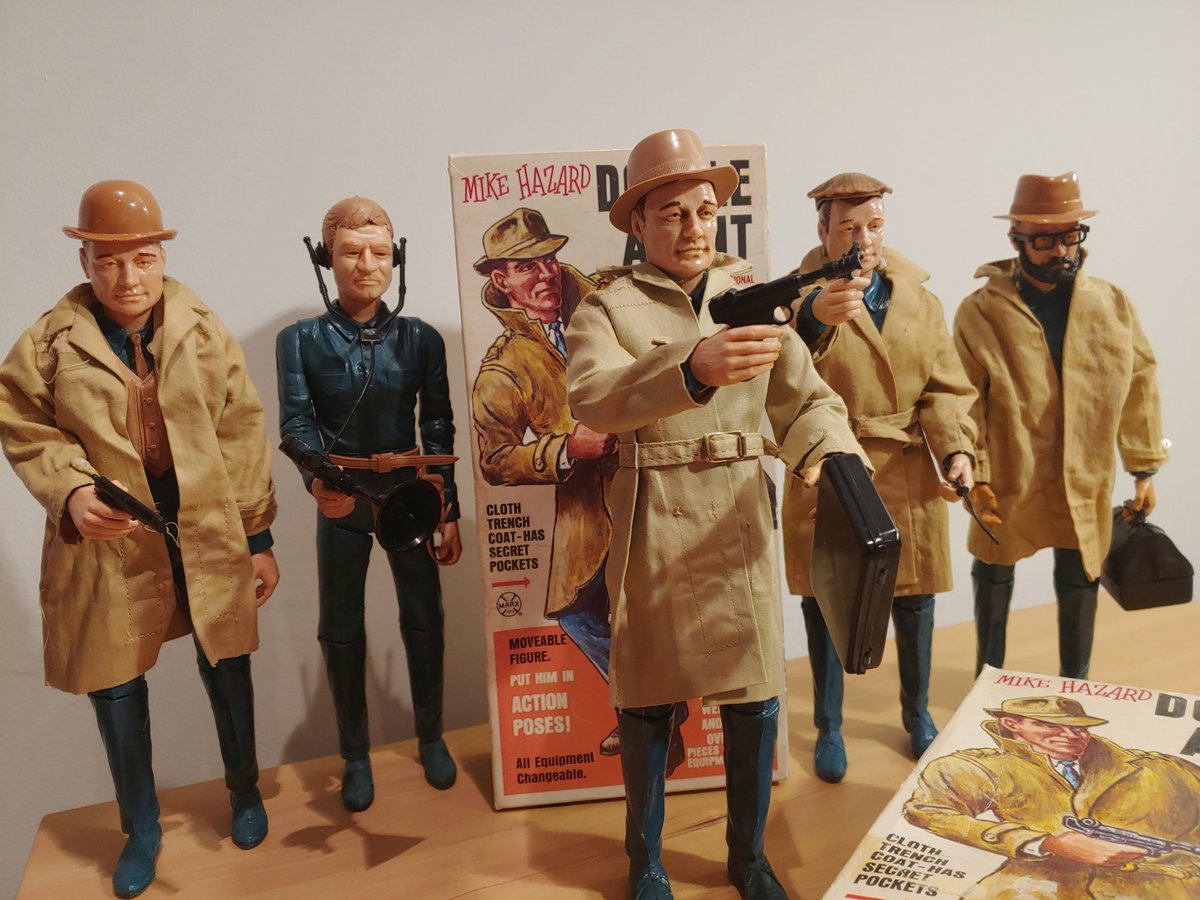 Of course, I have a bit of a soft spot for Mr. Hazard.  #marxtoys never made anything cooler than Mike (well, except for the Space Patrol/Tom Corbett/Rex Mars line, but that's another thread.)