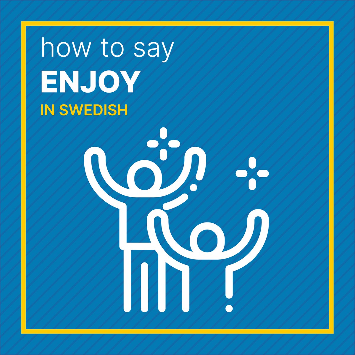 SForeigners's tweet image. There are many different ways to say something in a language and this is one of them. I learned "njut av", and when I study I look for the most common word combinations that are used by native speakers.
#swedishlearning #languagelearning #selfstudy
instagram.com/p/CAiRT9qHHR0/…