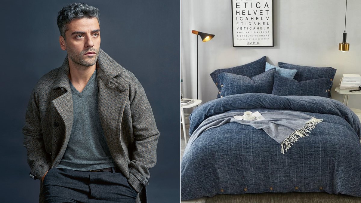 Screw it, I’m feeling a little chaotic today! This is an Oscar Isaac as beds THREAD, starting now.