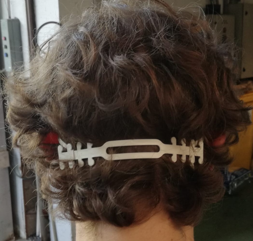 AtisystemShop's tweet image. Soporte posterior Mascarillas, evita tener las gomas de las mascarillas en las orejas, y las molestias que ocasiona.