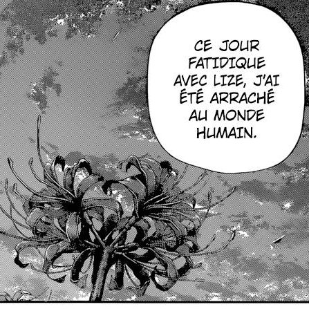 Pour moi c’est une fatalité qui arrive dans la vie d’un personnage ou d’une entité, qui peut être Kaneki ou même le Monde. Et cette entité fera face à des difficultés insurmontables, à des fatalités. Mais du mieux qu’il peut.