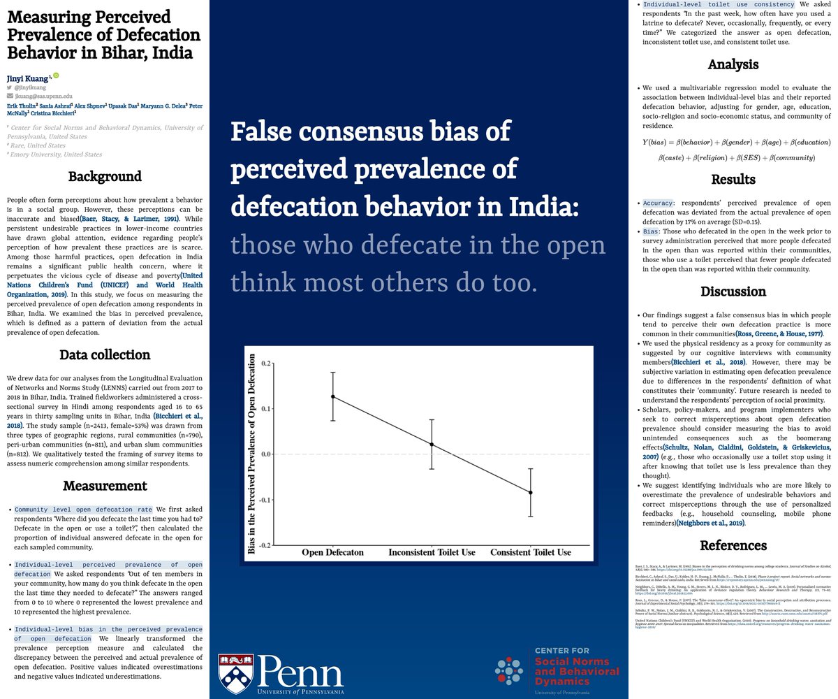 jinyikuang's tweet photo. A preview of our research in India for the APS virtual poster showcase. #aps20chi The poster is made with R #posterdown and with a  #betterposter design. Many thanks to @pennsong @wbrentthorne @mikemorrison. #rmarkdown #rstats https://t.co/QEdQcCnpmq