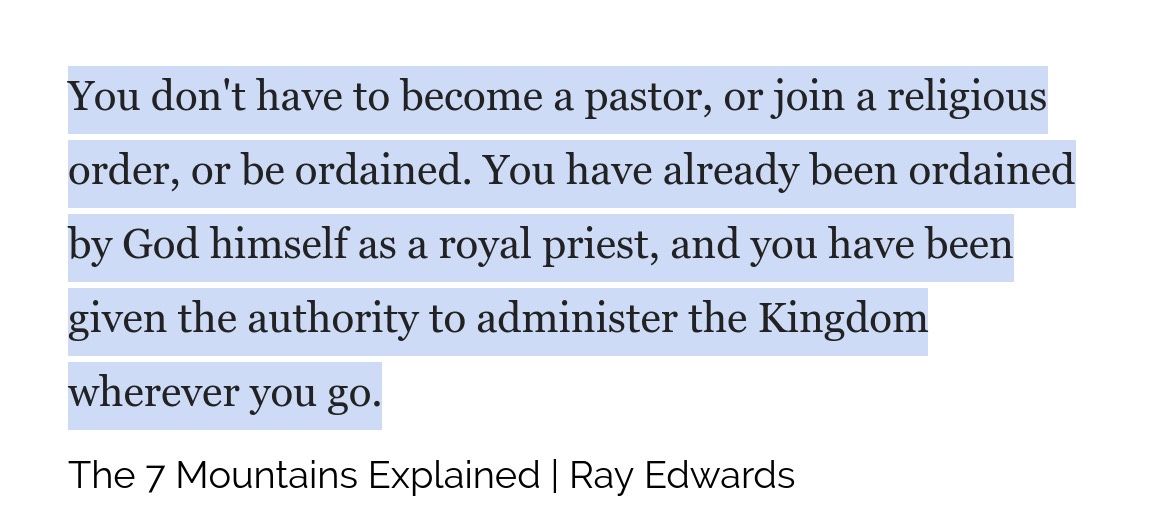 tylerhmccart's tweet photo. If you’re a Christian in the marketplace, you’re not a second class citizen in the Kingdom of God!
Quote/pic @RayEdwards
#christianpodcast #successgodsway #christianbusinessowner #financialfreedom #christianentrepreneur #wealthmindset #applepodcasts #googlepodcasts https://t.co/mqx22LuFPm