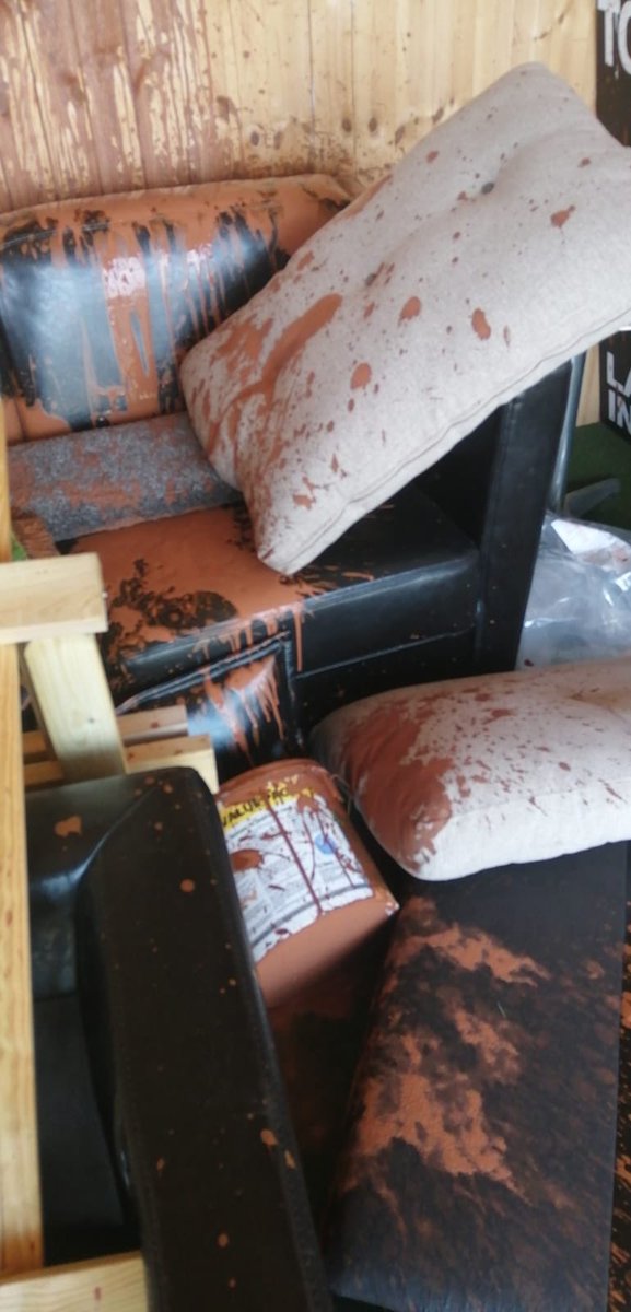 We have had some unwanted visitors this week to the club who thought it would be fun to cause damage to our facilities. If anybody can shed any light on who this was please get in touch so we can pass the names onto the police. #vandalism #notfunny