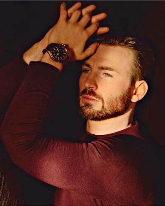 Chris Evans as flowers — a thread 