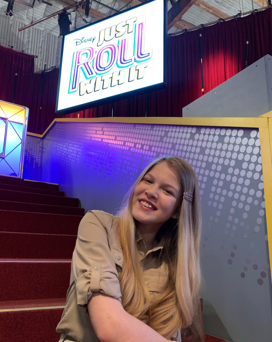 Had a blast guest starring in <a href="/Disney/">Disney</a> disneychannel #justrollwithit with <a href="/KaylinHayman/">Kaylin Hayman</a> and <a href="/iamramon/">Ramon</a>.reed episode 11 in season 2