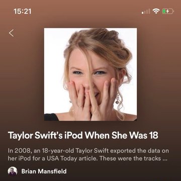 She stanned so hard that she even had Do Somethin' on her iPod.