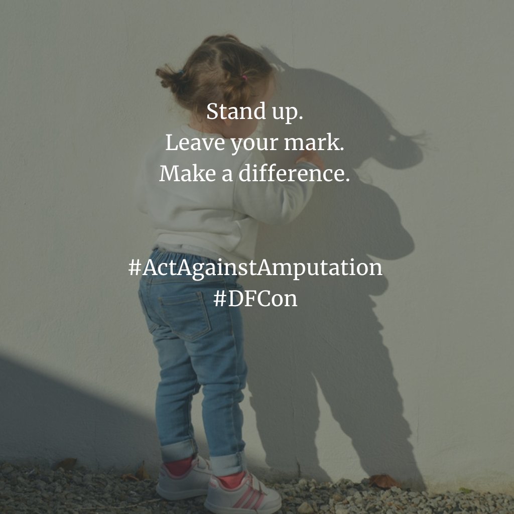 DGArmstrong's tweet image. Stand up. Leave your mark. Make a difference. #DFCONline #DFCon20 #ActAgainstAmputation #DiabeticFoot #ToeFlowandGo bitly.com/3bDqose