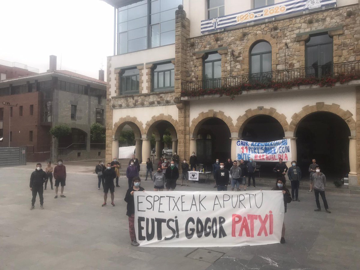 📣 Baraualdiak eta elkarretaratzeak Hego Uriben Patxi Ruiz presoaren aldarriekin bat egiteko labur.eus/nOAeS