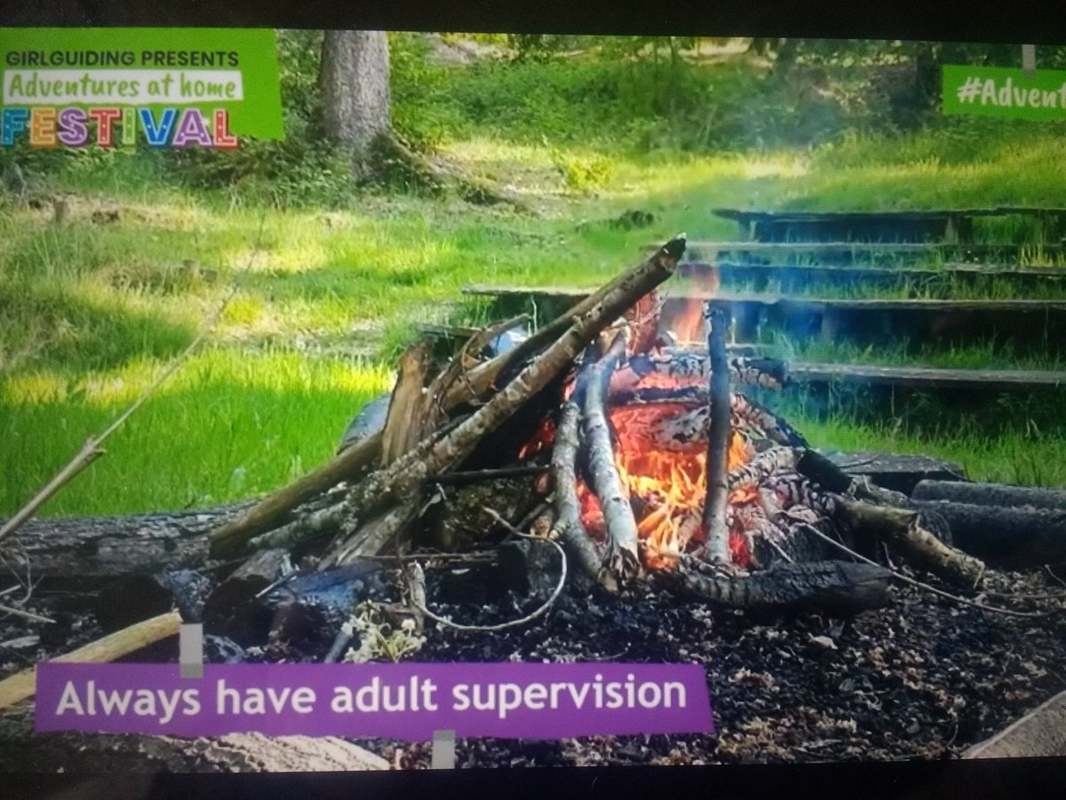 Great end to any Guide event <a href="/KateDevlin6950/">Catherine Devlin</a> #AdventuresAtHomeFestival