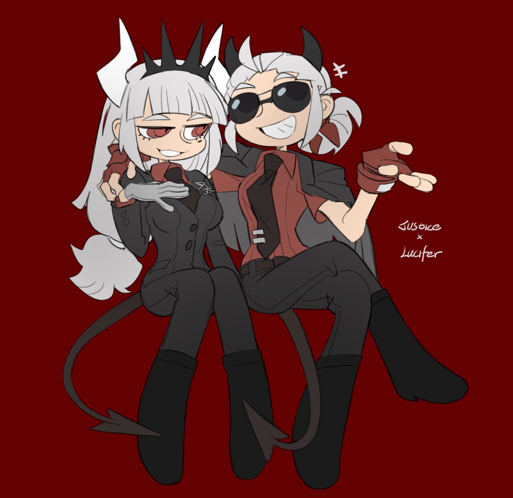 #Helltaker Justice X Lucifer.