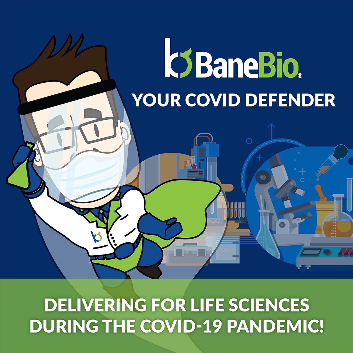 Bane_Bio's tweet photo. Learn more about BaneBio safety measures and protocols during the pandemic on our blog. Or sign up for our newsletter to receive email updates and sales.

https://t.co/LKE4IbESOy

#lifesciences #covid19 #delivering #wereallinthistogether #superdoug #coviddefender https://t.co/PV7hanRfbw