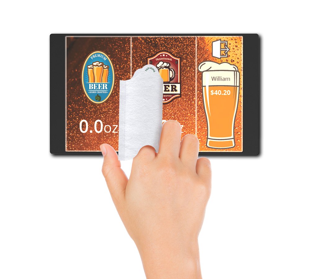 Touchscreen technology is the future of self service. Tap-Kins work on any touchscreen and now your customers no longer have to worry about how clean the screen really is before they touch it. #touchscreen #safeandeasy #tapkins #customersafety #crosscontamination