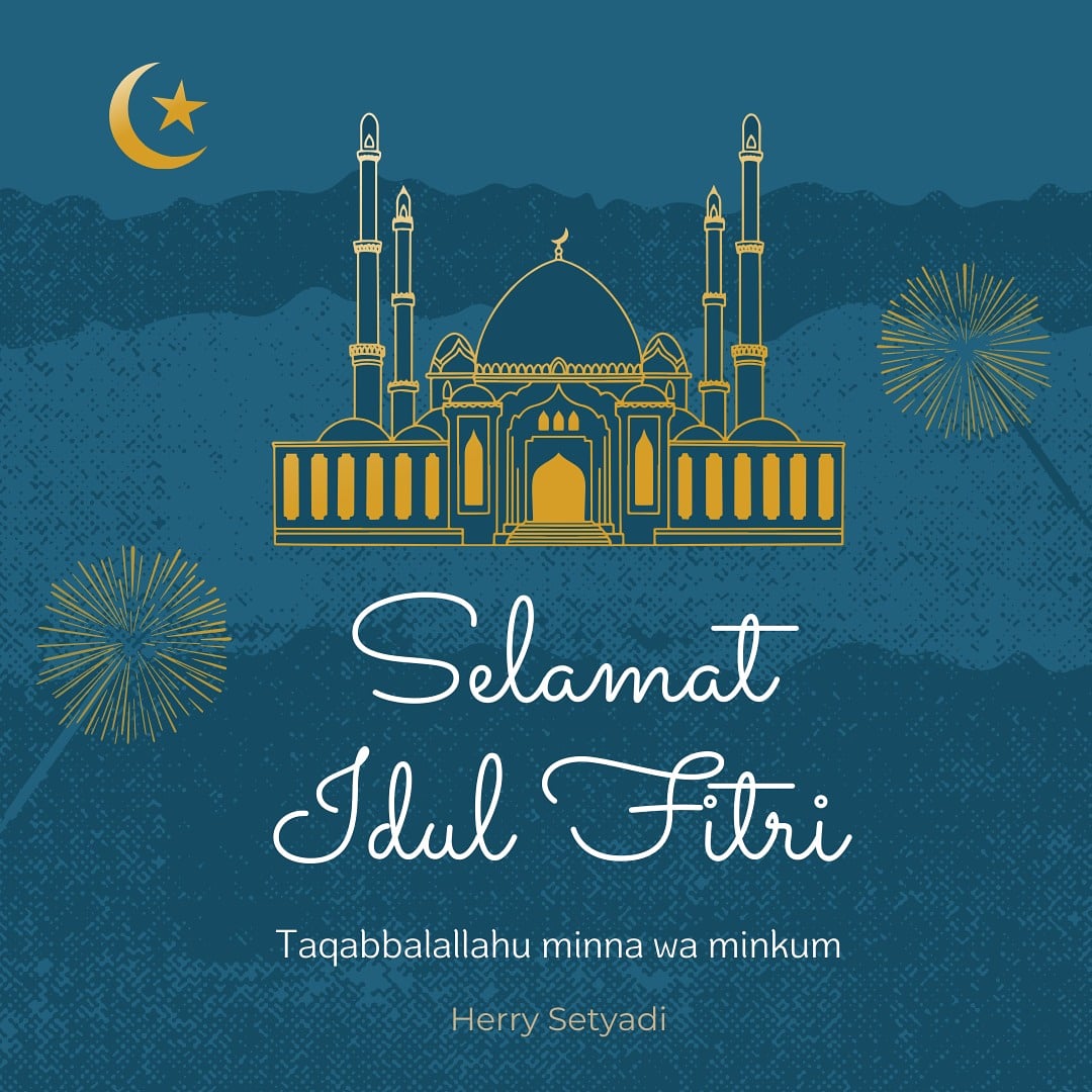 herrysetyadi's tweet photo. Selamat Hari Raya Idul Fitri1441 H

Taqabbalallahu Minna wa Minkum https://t.co/a1sBPZ6J4u
