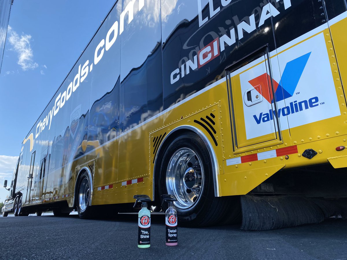 No. 5 Team (@hendrick5team) on Twitter photo Thanks to <a href="/AdamsPolishes/">Adams Polishes</a>, the No. 88 hauler is squeaky clean for <a href="/CLTMotorSpdwy/">Charlotte Motor Speedway</a>! Thanks to <a href="/AdamsPolishes/">Adams Polishes</a>, the No. 88 hauler is squeaky clean for <a href="/CLTMotorSpdwy/">Charlotte Motor Speedway</a>!