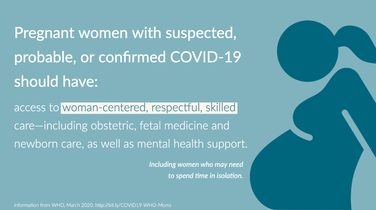 Jhpiego's tweet photo. #COVID19 presents new challenges to #pregnant and #breastfeeding women and their #healthproviders. Here are some recommendations from @WHO you should know. https://t.co/Wa3hXXABQP