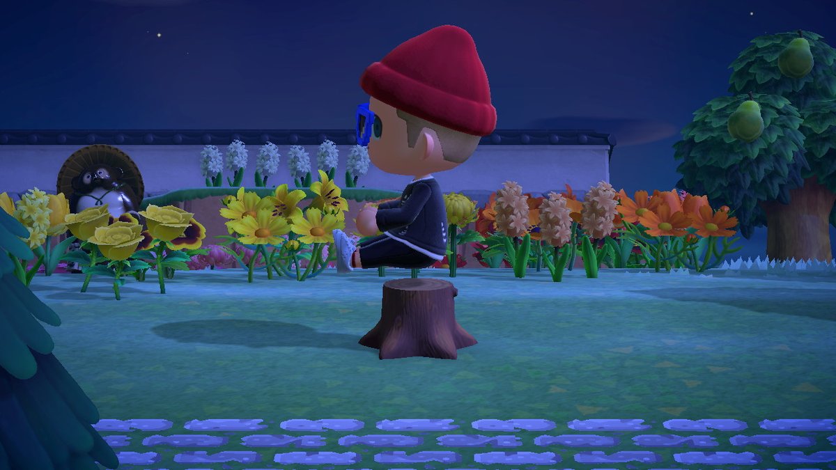 AC Adventure on Madagascar on Twitter "Floating on a tree stump AnimalCrossing ACNH 