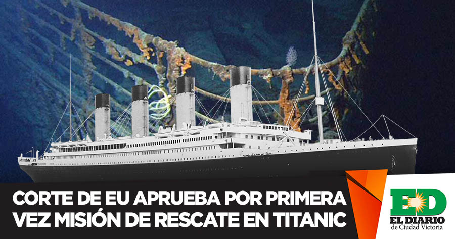 El_DiarioMx's tweet photo. 🇺🇸🚢Rebecca Beach Smith, jueza federal en Virginia, aprobó durante esta semana que una empresa descienda a las profundidades del océano Atlántico para rescatar el telégrafo del Titanic.
#CorteEU #Titanic 🇺🇸🚢 #CdVictoria #Tamaulipas
https://t.co/qfnfPMFKOv https://t.co/EU9fMKmWzh