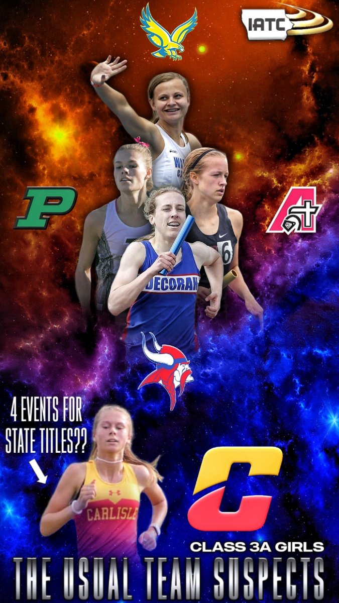 Iowa Association of Track Coaches (@iatfcc) on Twitter photo š”š”š”CLASS 3Aš”š”š”
2020 šš©šš©š šš§ššš & šššš”š šššš©
"šš°šø šŖšµ š¤š°š¶šš„ š°š§ š±šš¢šŗš¦š„ š°š¶šµ "
GIRLS
šŗyoutu.be/SjkQPoHVo1s
šļøapi.spreaker.com/v2/episodes/28ā¦
BOYS
šŗyoutu.be/WINmy3PONNc
šļøapi.spreaker.com/v2/episodes/28ā¦ š”š”š”CLASS 3Aš”š”š”
2020 šš©šš©š šš§ššš & šššš”š šššš©
"šš°šø šŖšµ š¤š°š¶šš„ š°š§ š±šš¢šŗš¦š„ š°š¶šµ "
GIRLS
šŗyoutu.be/SjkQPoHVo1s
šļøapi.spreaker.com/v2/episodes/28ā¦
BOYS
šŗyoutu.be/WINmy3PONNc
šļøapi.spreaker.com/v2/episodes/28ā¦