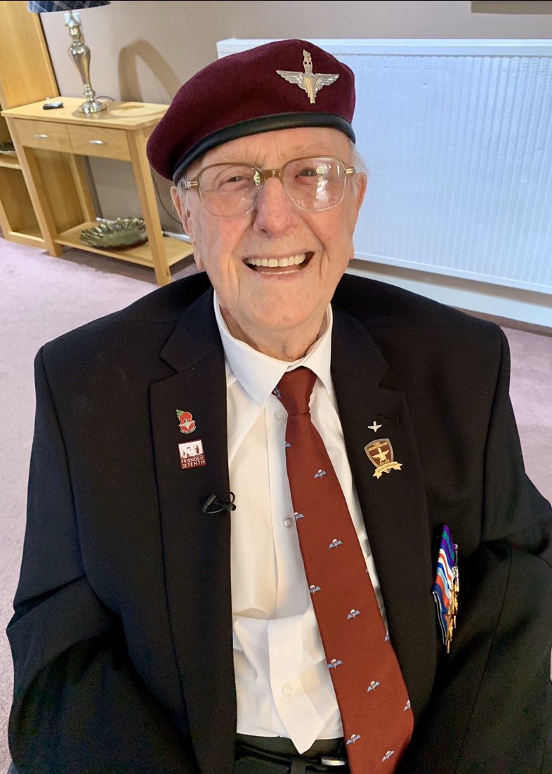 Incredibly sad to report the news that Battle of Arnhem veteran, Sandy Cortmann passed away earlier this evening at his care home in Aberdeen. The 97-year-old has spent the last few days surrounded by close family and friends and will be dearly missed by all those who knew him.