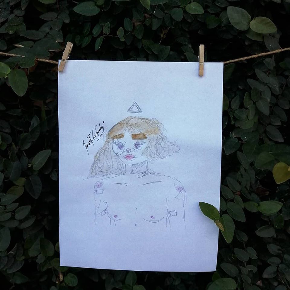 LauGodoi's tweet photo. ~Boceto~ #ojerastime🐼 #piramide #bendaasing 
#watercolor #artist #artwork #colorful #pallets #illustration #color #pinzas #creative #independent #collection #patience #art #kreative #photography #modern #plants #modernabstract #abstractart #creating #vintage https://t.co/ONJg5QEgn1