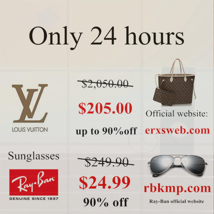 MissCarle's tweet photo. Dear friends LV bags and ray ban sunglasses are on sale today
@ma_langlois @SameerPuriMD @ChicagoNews_b @BrianVanAcker1 @BrendanODay @cleveschinnerb3 @WKMarketingroup @adam_flaster @jkulpiii77 @lange_ems https://t.co/78rkQObpBg