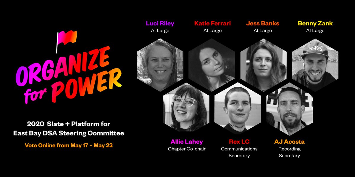 OrganizeEBDSA's tweet photo. 🕑🕖🕛🕠🕠 Today is the LAST DAY to vote in the East Bay DSA Steering Commitee election! 🗳

That means you have until midnight TONIGHT to vote for Organize for Power! 🌹🐝💕 

💌 DM us if you have any questions or issues with your ballot! https://t.co/iVbjKQPequ