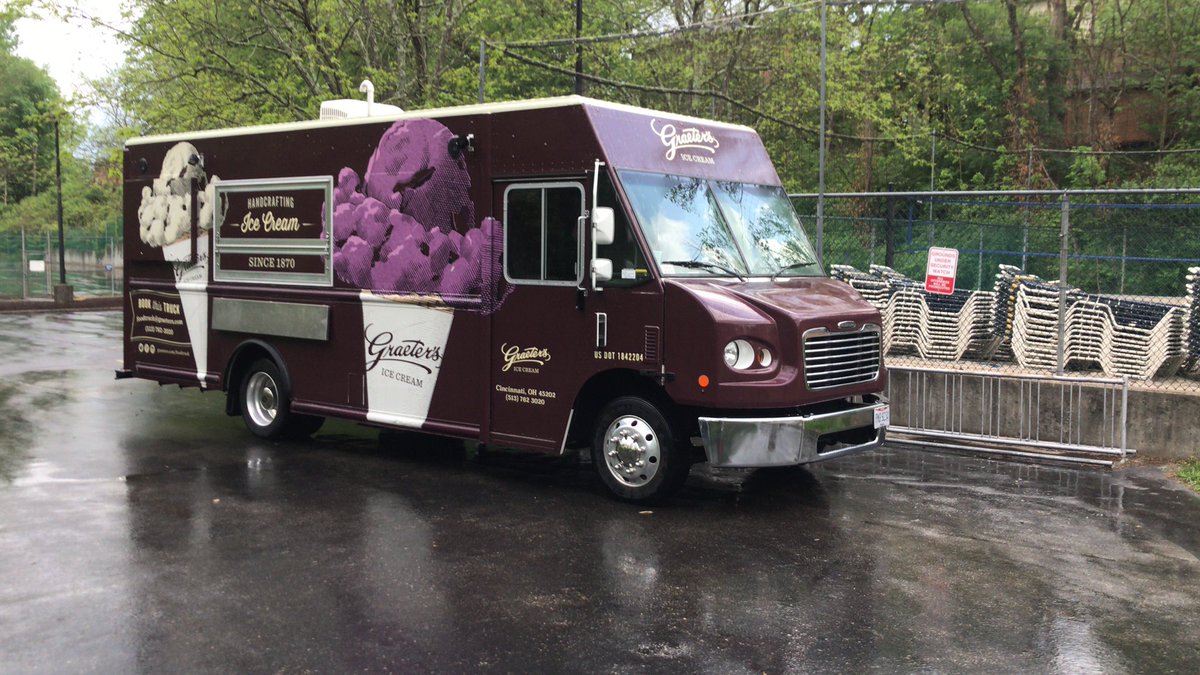 Graeters 🍨 🍦 at the pool.  6-8 pm. Not the opening we hoped for but ice cream makes it better.