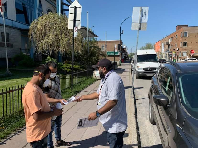 YousufPCQ's tweet photo. Our volunteers joined at awareness campaign on COVID-19 Mobile Testing Clinic.We were able to cover all the busiest corners of #LaurierDorion Will be on 25-27 May 2020 (10 am to 4 pm), In front of Parc metro station, Hutchison St. #COVID19
Information 》https://t.co/2Z6yC8CZWP https://t.co/tb8Ti1HW0O
