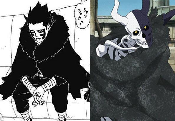 Enfin, dans la nouvelle génération, Shinki le fils adoptif de Gaara maîtrise lui aussi la limaille de fer. Redoutable adversaire, il allie cette capacité à ses talents de marionnettes qui rappellent Sasori.