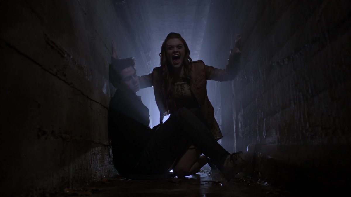        3×23 Stiles: "Lydia... Lydia, I can't...         I can't..."[Stiles faints / Outside Allison       gets killed]Lydia: "Allison!" [Screaming] 