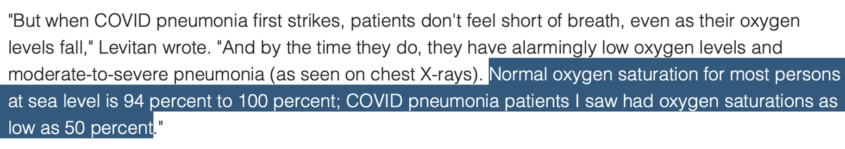 94% is quite a high cut-off SPO2 value when 94% is almost normal (I’ve been personally at 95% for weeks after a mild covid) and severe covid patients can be as low as 50%… https://www.ecowatch.com/coronavirus-symptoms-undetectable-2645786708.html?rebelltitem=2#rebelltitem2