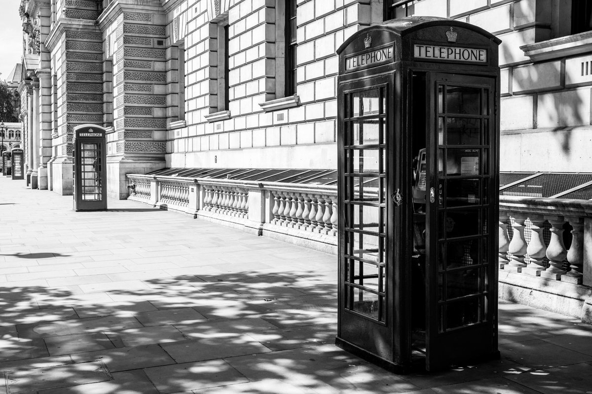 Whitehall deserted. Most of the UK’s civil servants are working from home, so some of London’s most beautiful buildings will remain empty for some time. The Treasury, Cabinet Office and Ministry of Defence had only one or two folks milling around. https://www.instagram.com/sebastianepayne&nbsp;